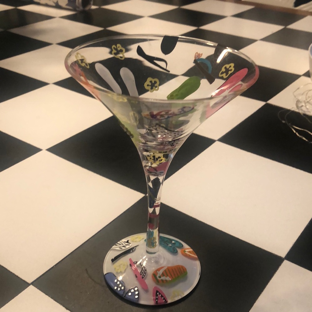 Martini glass by “Lolita”